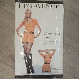 Leg Avenue Orange Prisoner Costume